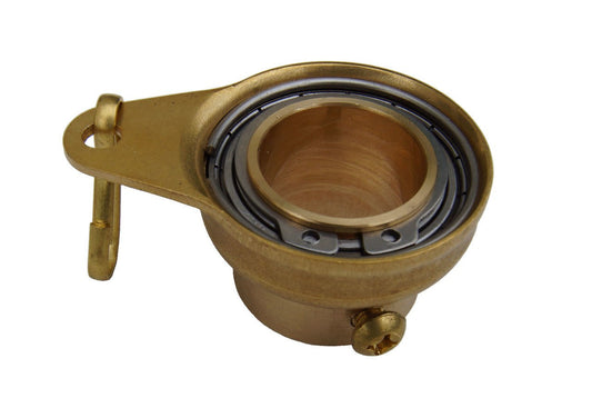 Non Tangle Flagpole Swivel / Rotationsring, Messing Spinner mit rostfreiem Stahllager - 1 ', Packung von 2 - Importiert