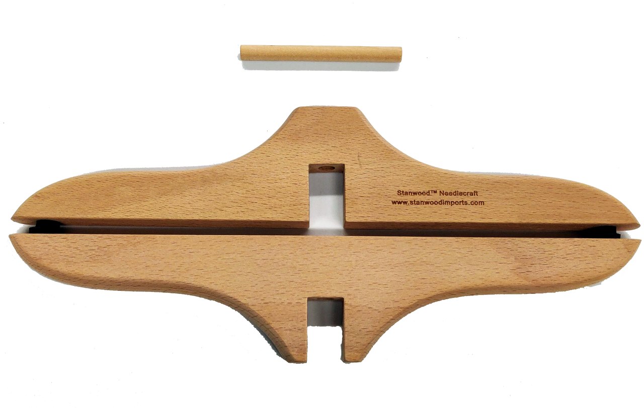 Spare Wooden Stand Set für Amish Style Yarn Swift