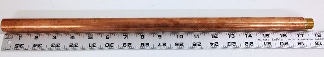 Ersatzteile - Kupferpolverlängerung 1,5 ft (nur für 6 ft Spinner)